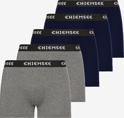CHIEMSEE Boxershorts in dunkelblau / graumeliert / schwarz / weiß, Produktansicht