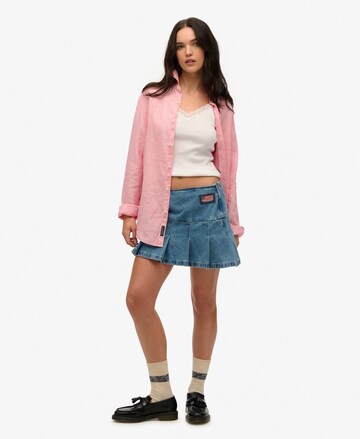 Superdry Blouse in Pink: front