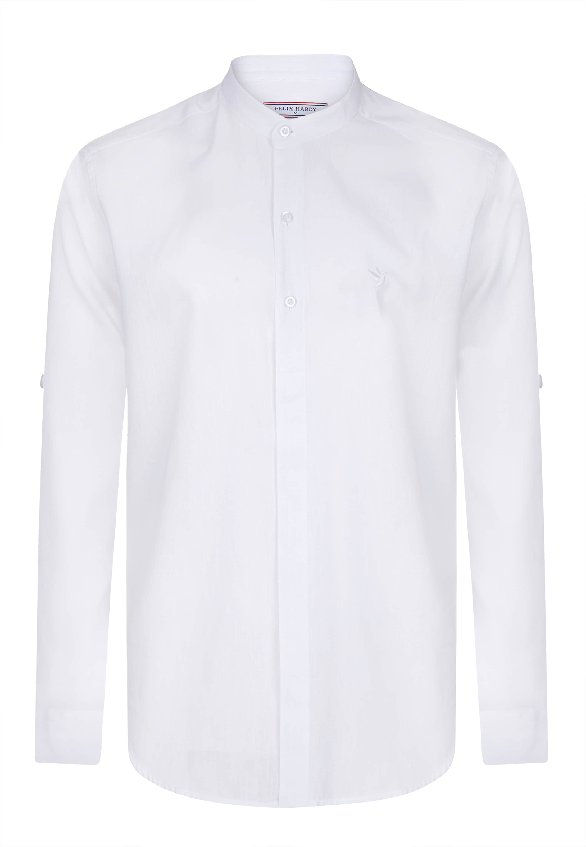 Felix Hardy Regular fit Бизнес риза в бяло: отпред