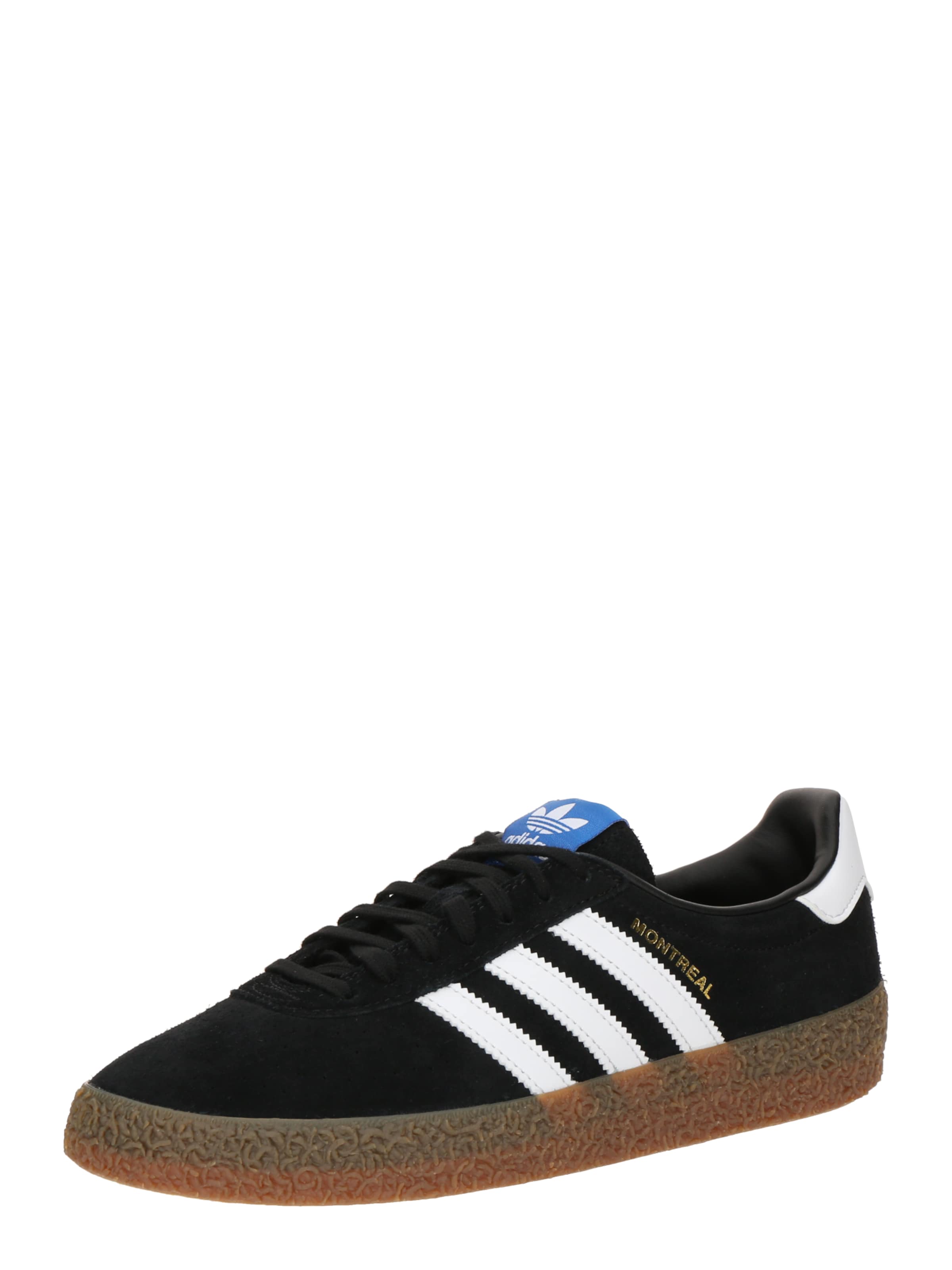 Sneaker low 'MONTREAL' de la ADIDAS ORIGINALS pe negru: față