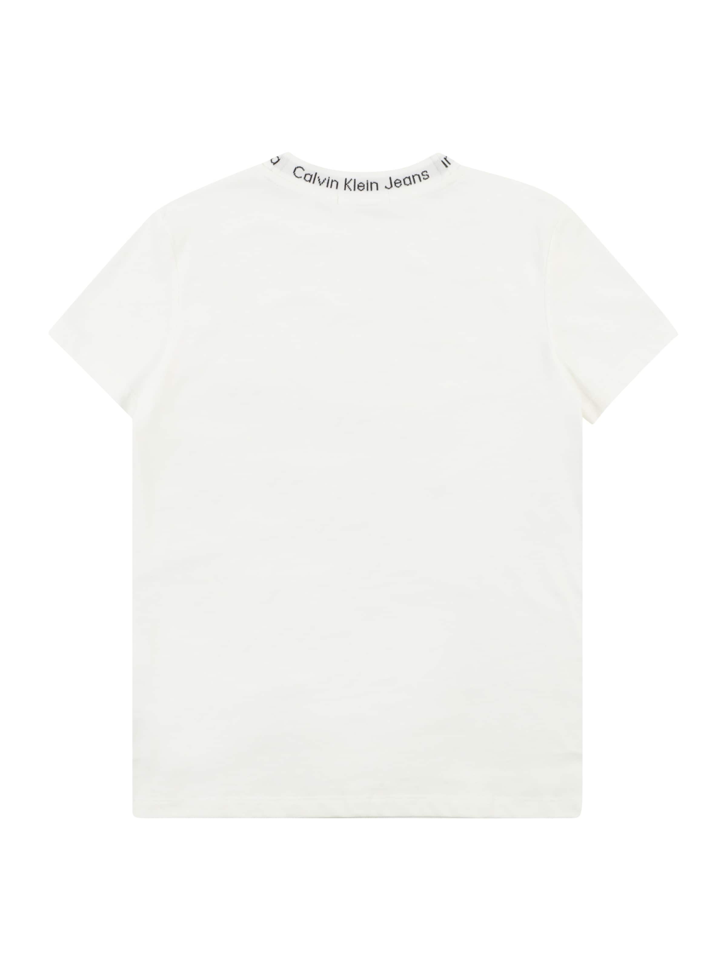 T-Shirt 'Instarsia' Calvin Klein Jeans en noir