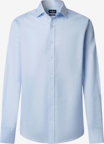 Camicia di Hackett London in blu: frontale