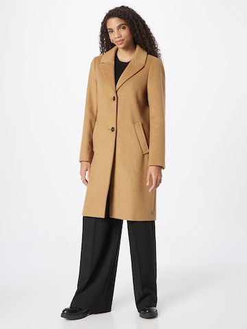 s.Oliver Between-Seasons Coat in Beige: front