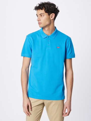 LEVI'S ®Majica 'Housemark Polo' - plava boja: prednji dio