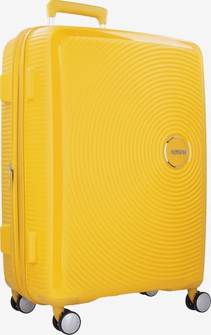 American Tourister Cart in Yellow