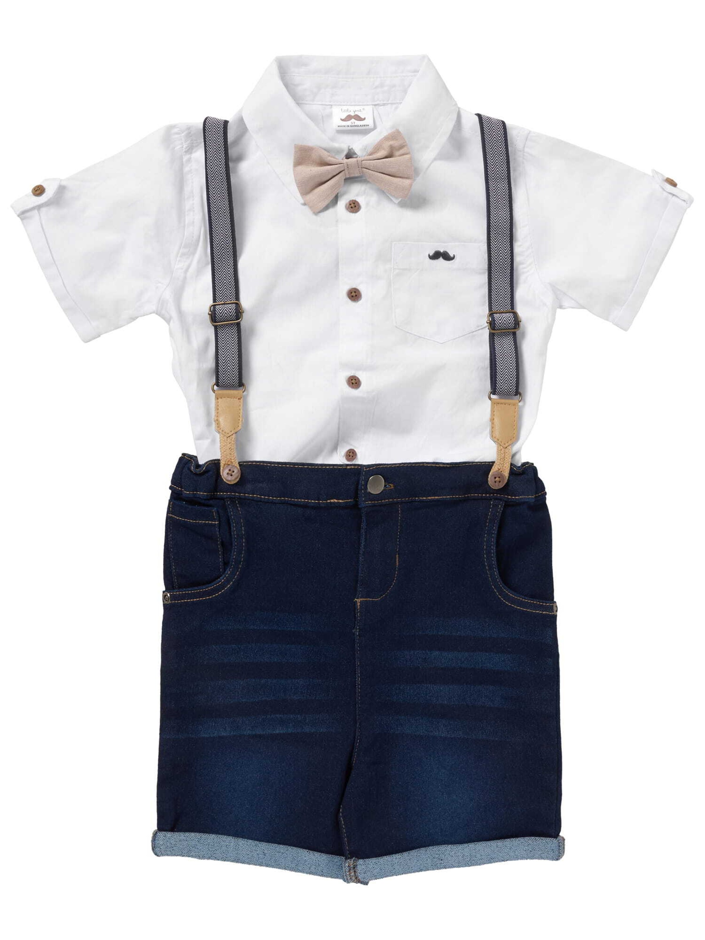 Little Gent Set in Blauw: voorkant