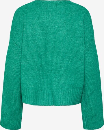 PIECES Sweater 'NANCY' in Green