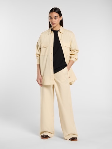 DICKIES Широкий Плиссированные брюки в Коричневый