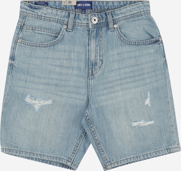 mėlyna Only & Sons Junior Standartinis Džinsai 'OSJEDGE': priekis