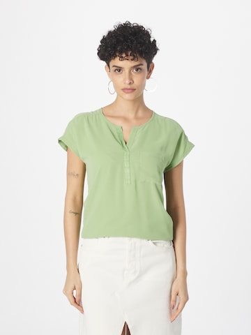 Camicia da donna 'Zawov' di Fransa in verde: frontale