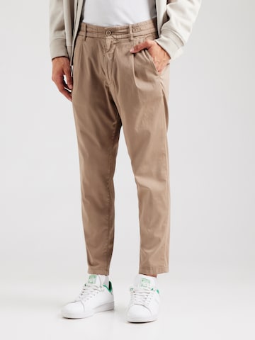 DRYKORN - regular Pantalón de pinzas 'Chasy' en marrón: frente