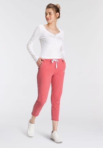 KangaROOS Tapered Pants in Pink