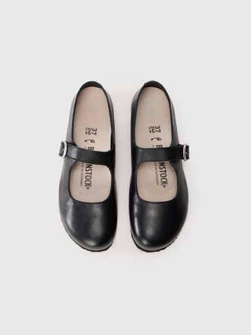 BIRKENSTOCK Ballet Flats with Strap 'Santa Clarita LENA' in Black