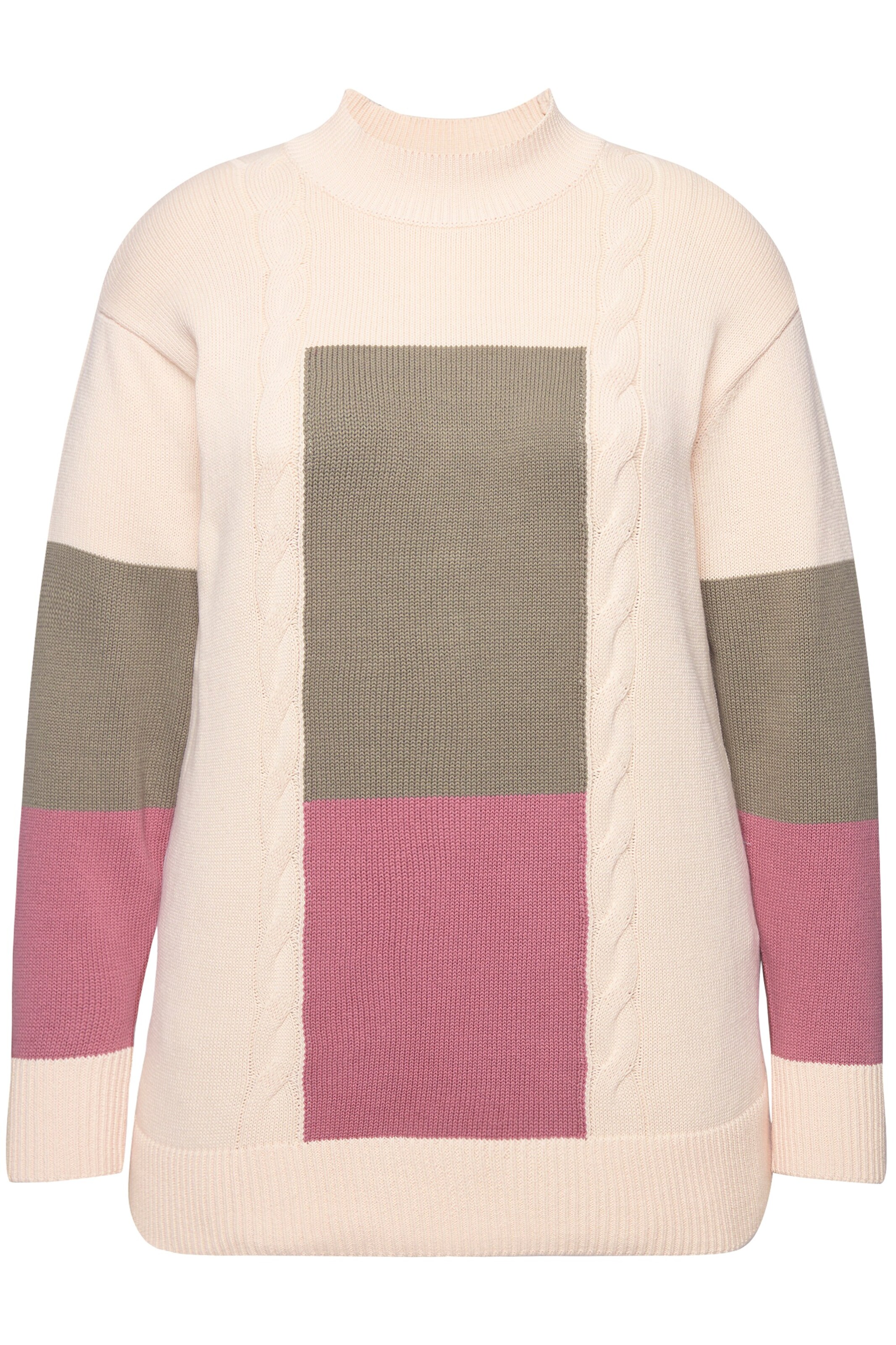 Ulla Popken Pullover in Pink: Vorderseite