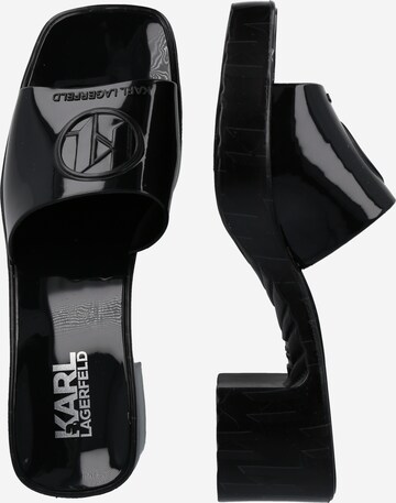 Karl Lagerfeld - Zapatos abiertos 'JELLY' en negro