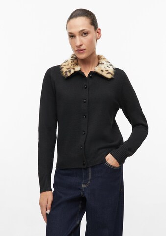 Cardigan s.Oliver en noir : devant