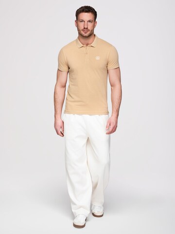Ombre Poloshirt in Mischfarben
