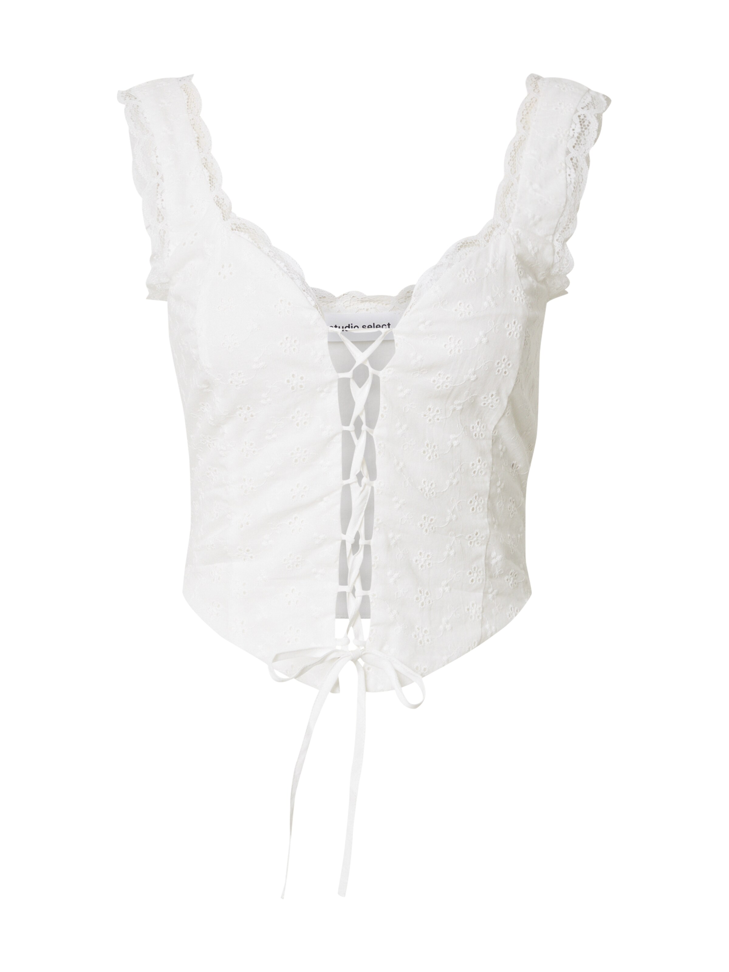 studioselect Topp 'Mia', värv valge: eest vaates