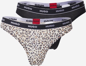 String HUGO en beige : devant