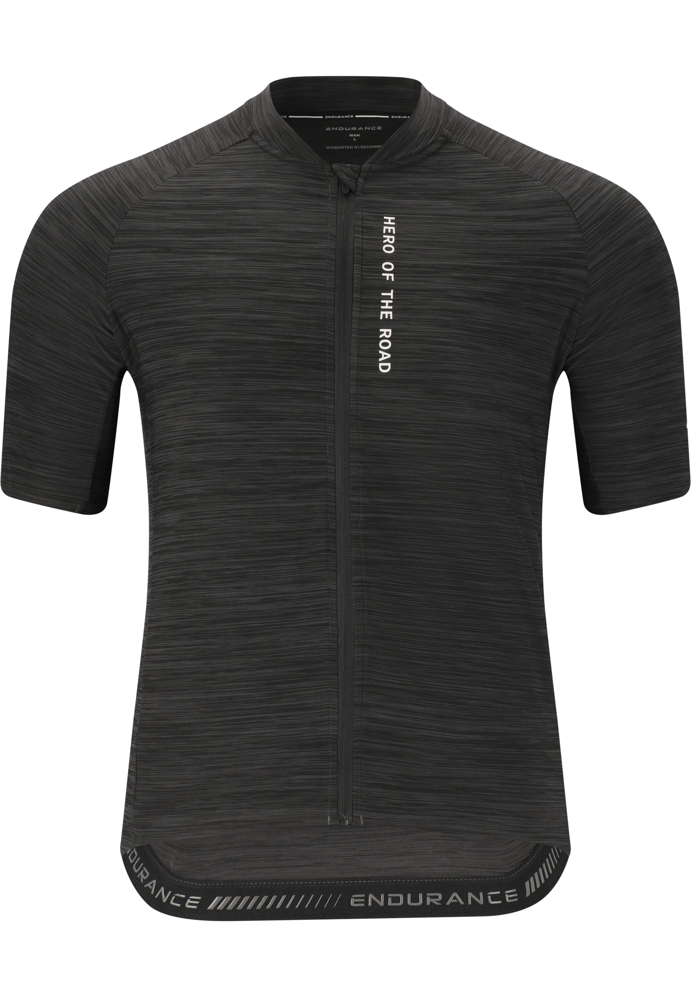ENDURANCE Functioneel shirt 'Logan' in Zwart: voorkant