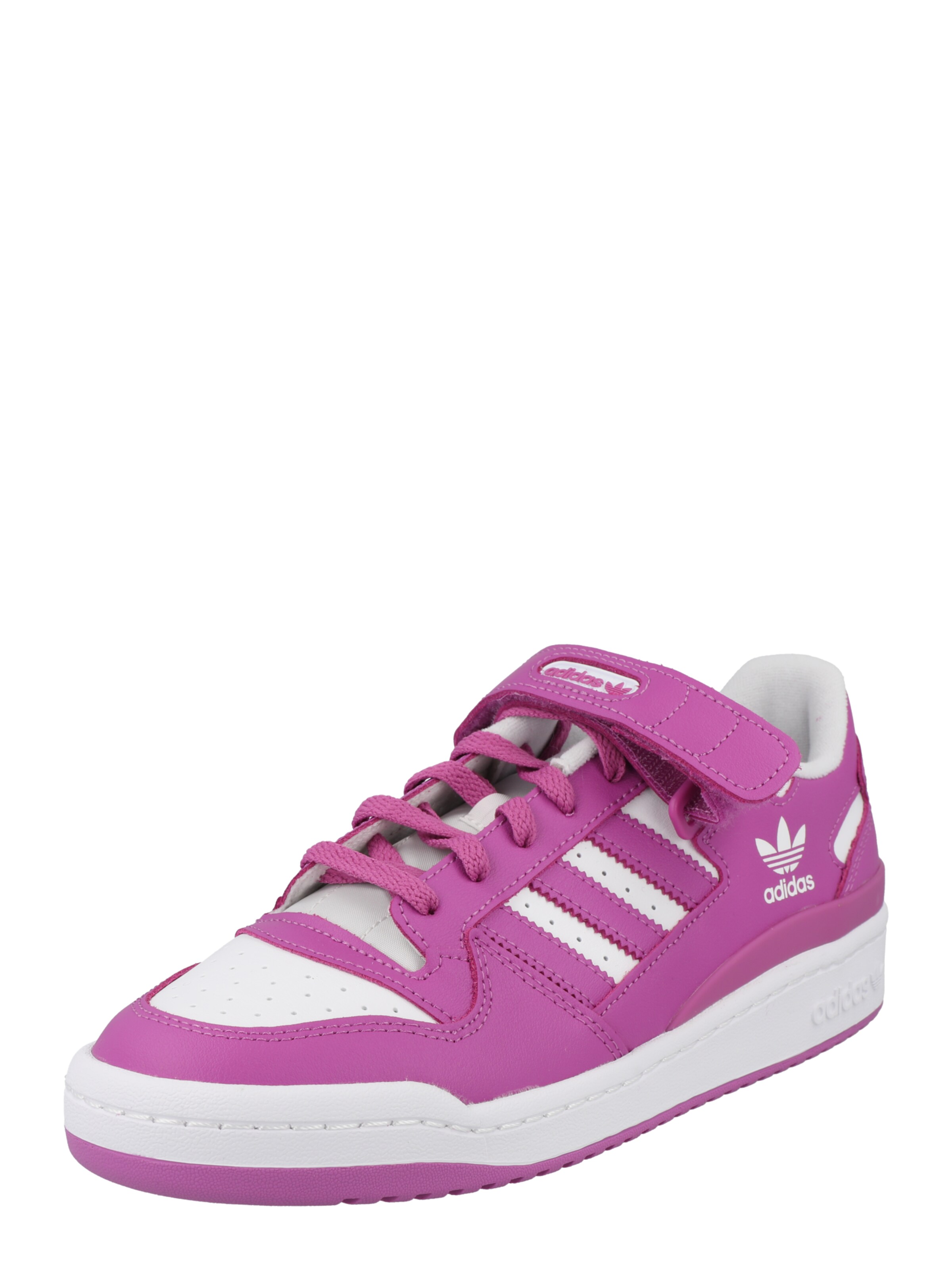 Baskets basses 'Forum' ADIDAS ORIGINALS en blanc : devant