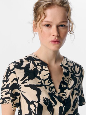 Camicia da donna di OBJECT in beige