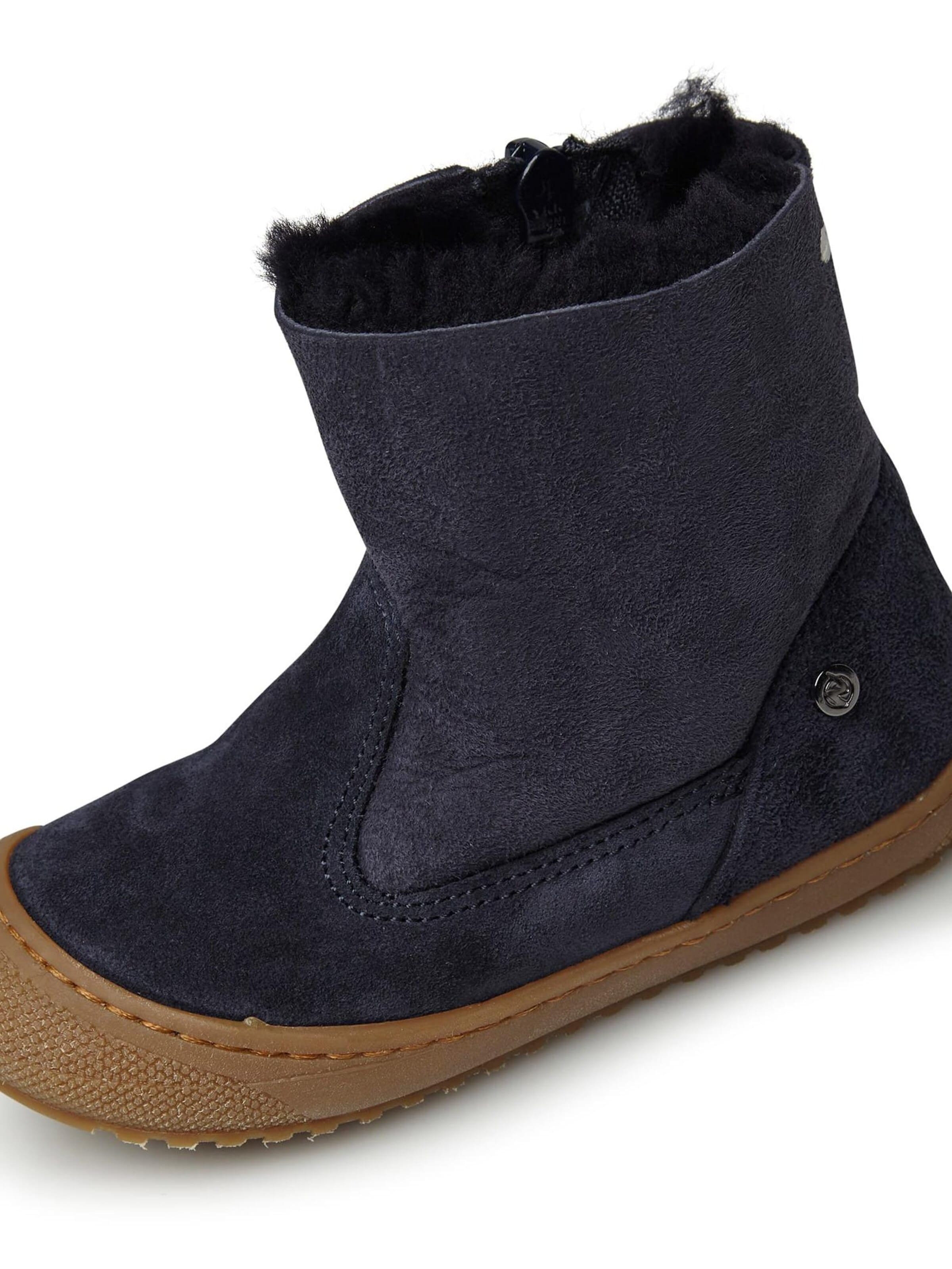 NATURINO Laarzen 'COZY HUG' in Blauw