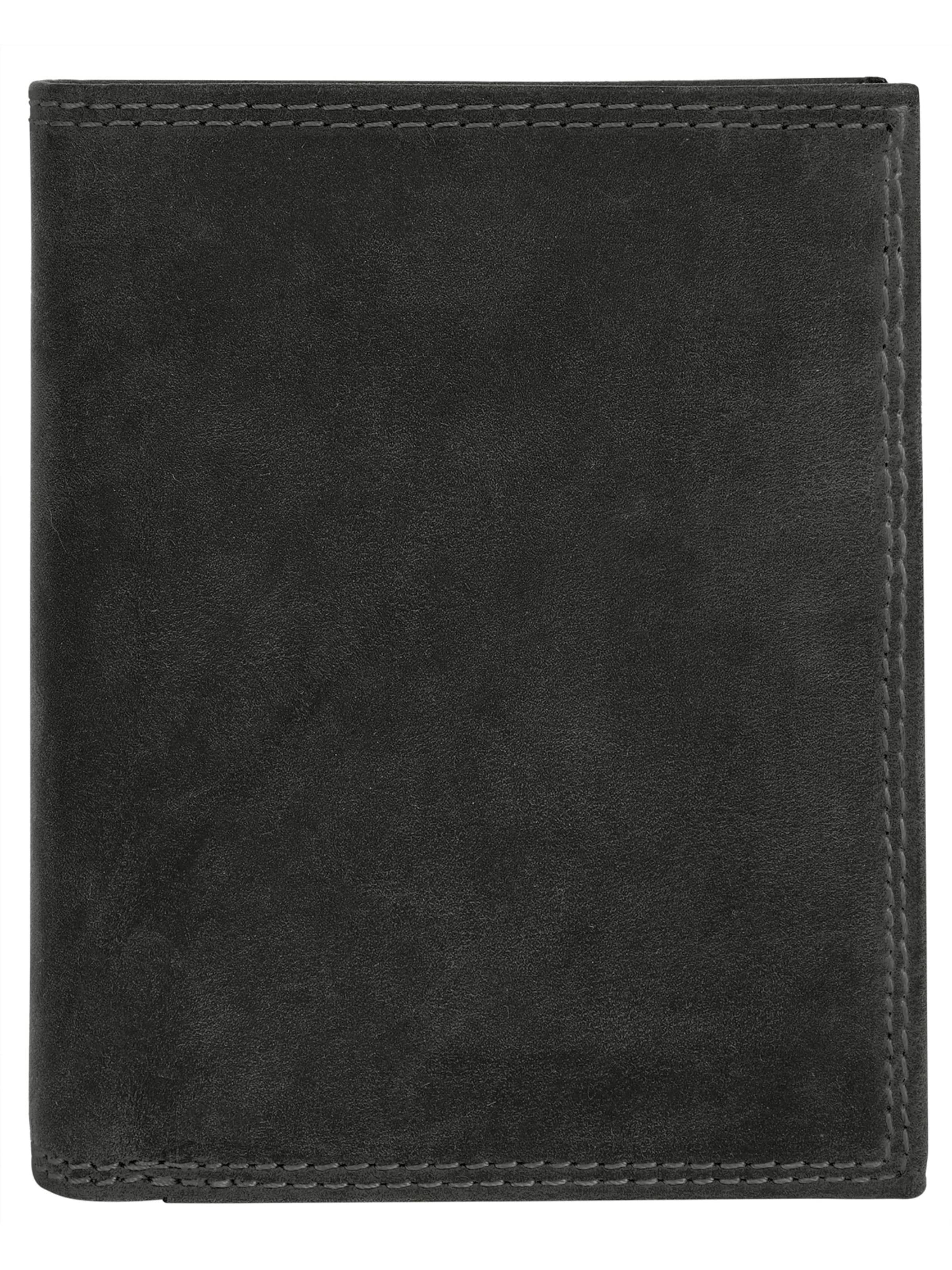 Bagan Wallet in Black: front