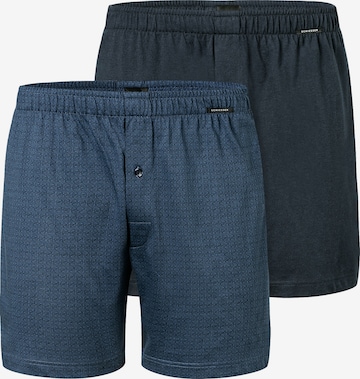 Boxer 'Basic' di SCHIESSER in blu: frontale