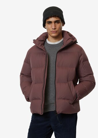 Veste d’hiver Marc O'Polo en marron : devant