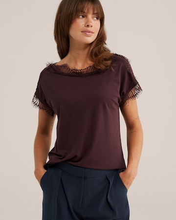 WE Fashion Paita värissä lila: etupuoli