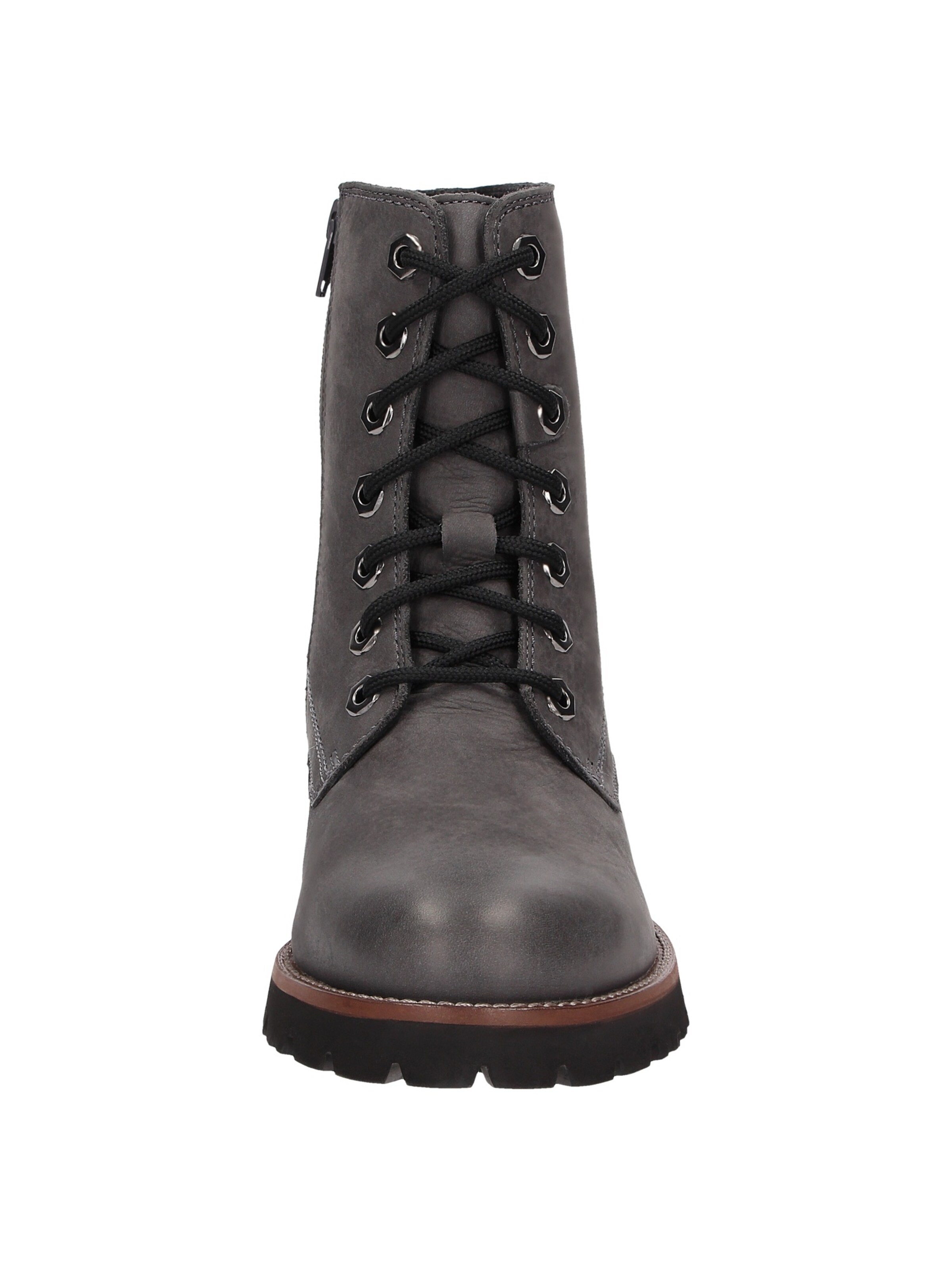 SIOUX Lace-up bootie 'Elmiana' in Grey