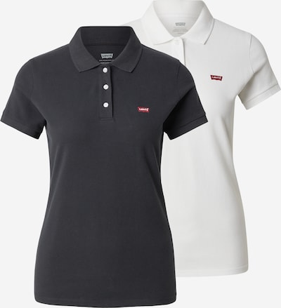 LEVI'S ® Poloshirt in schwarz / weiß, Produktansicht