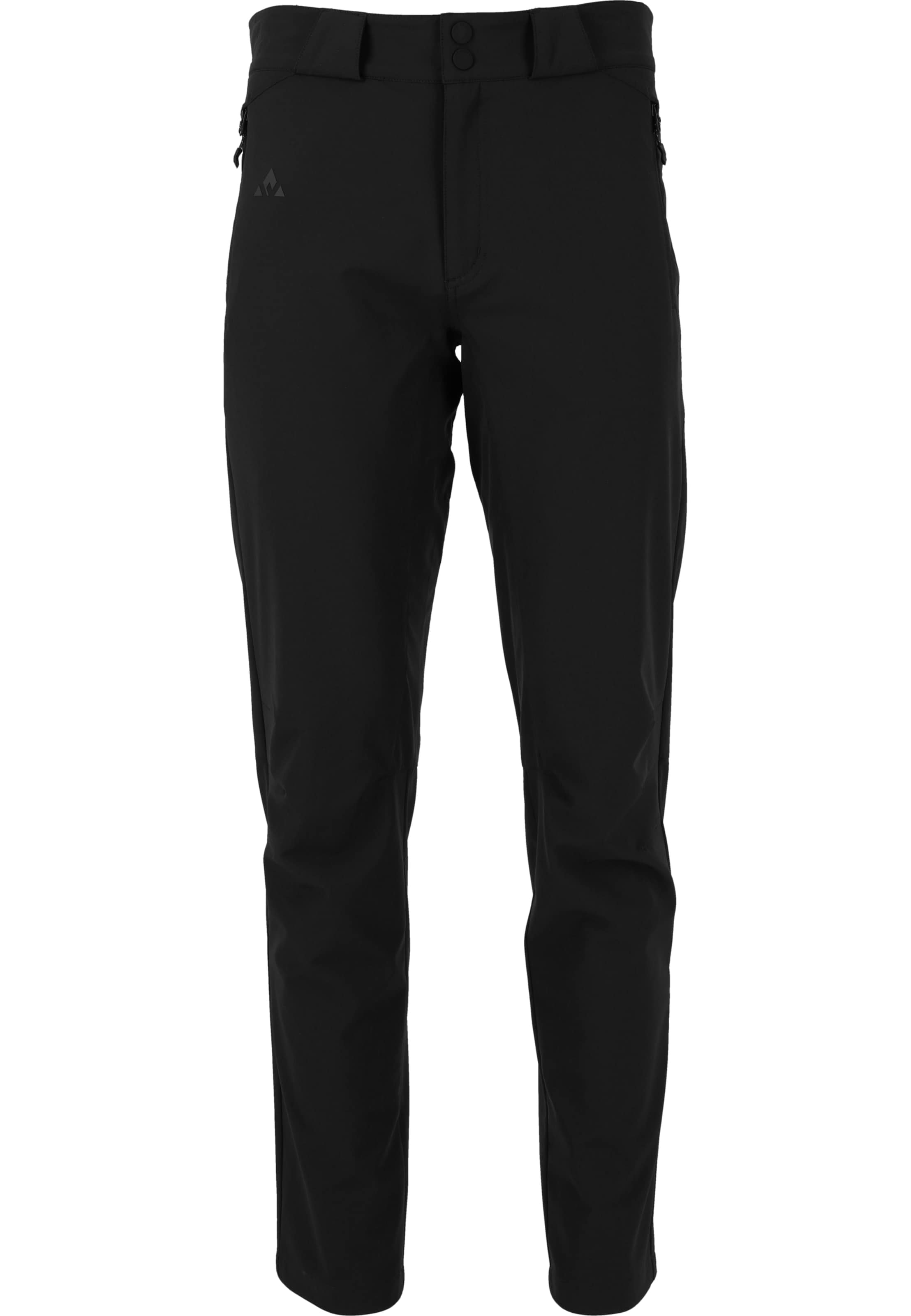 Whistler Regular Outdoorhose 'Gerd' in Schwarz: Vorderseite