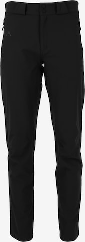 Whistler Regular Outdoor Pants 'Gerd' in Black: front