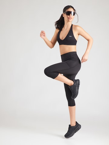 Skinny Pantalon de sport 'MOURU' Rukka en noir
