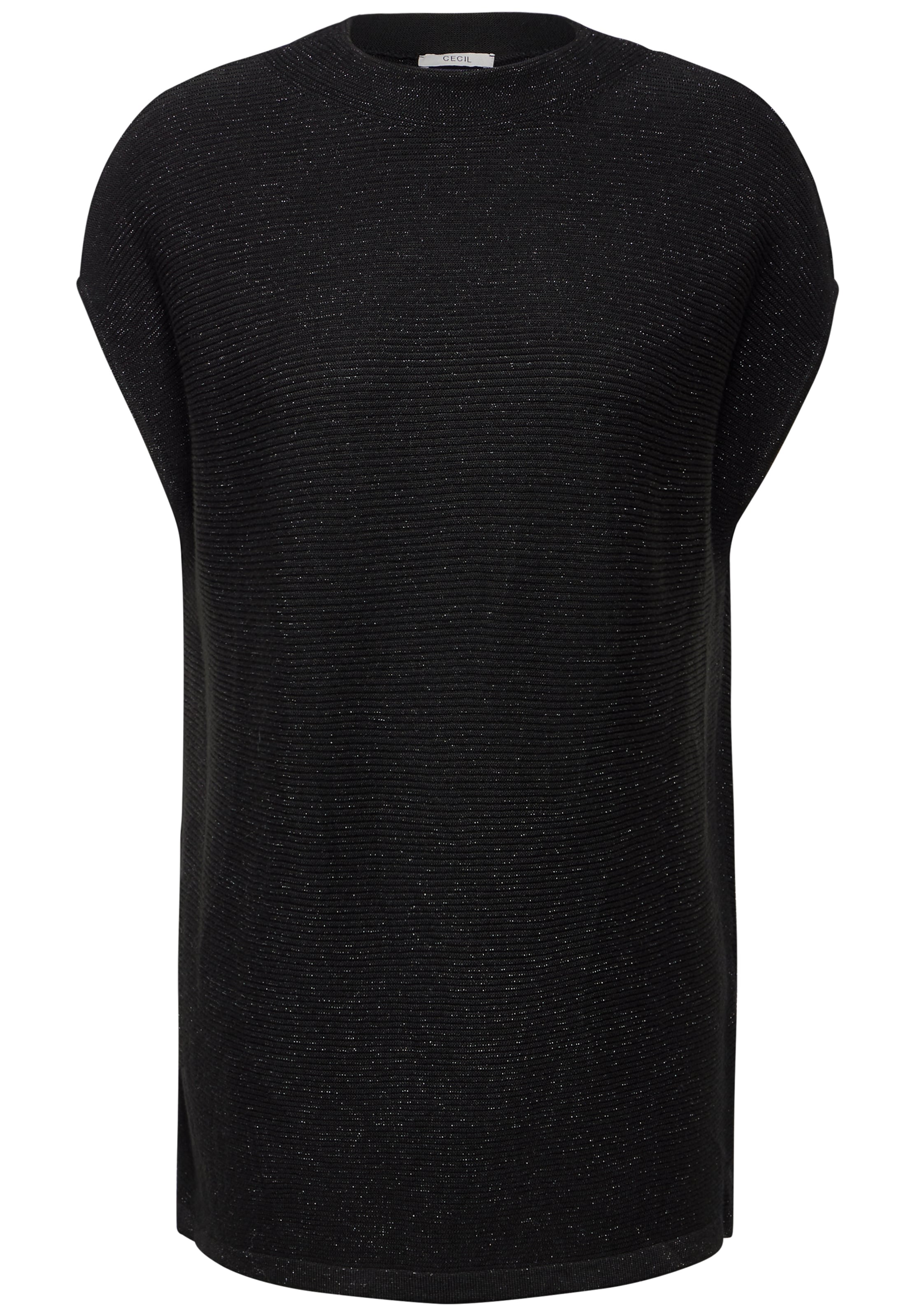 CECIL Pullunder in Schwarz: Vorderseite