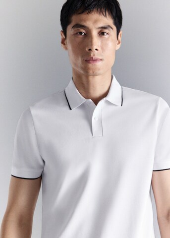 MANGO MAN Shirt 'Gardap' in White