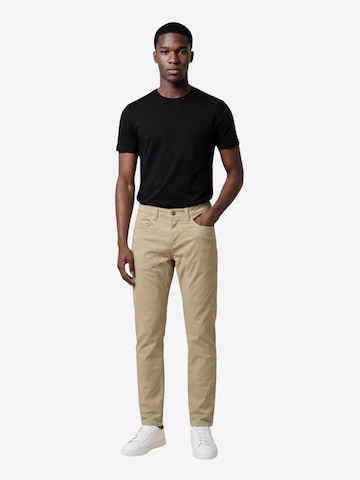 Slimfit Pantaloni 'JOHN 5 TOPPA' di Jeckerson in beige: frontale