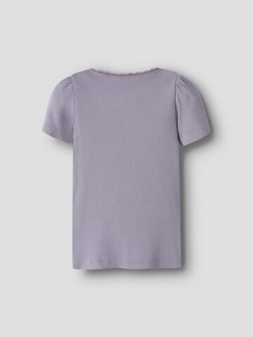 NAME IT T-Shirt 'NMFKab' in Lila