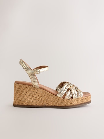 Sandales à lanières 'Forever Comfort' Next en or