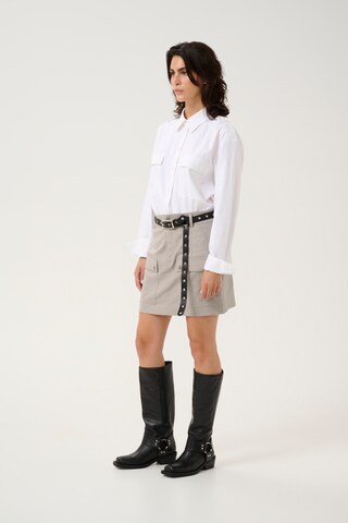 Jupe 'Liane' Gestuz en gris