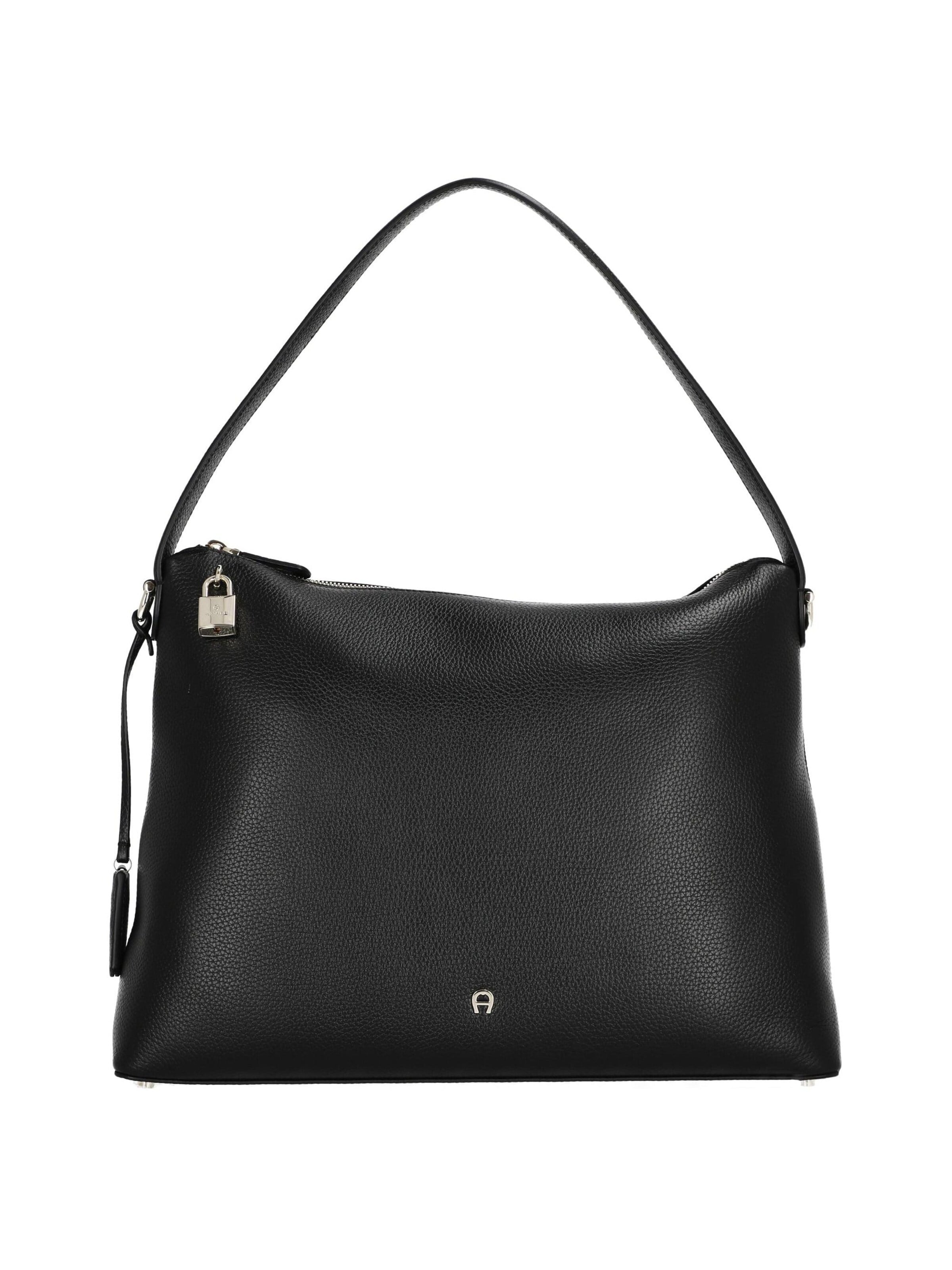 AIGNER Shoulder Bag 'Delia' in Black: front