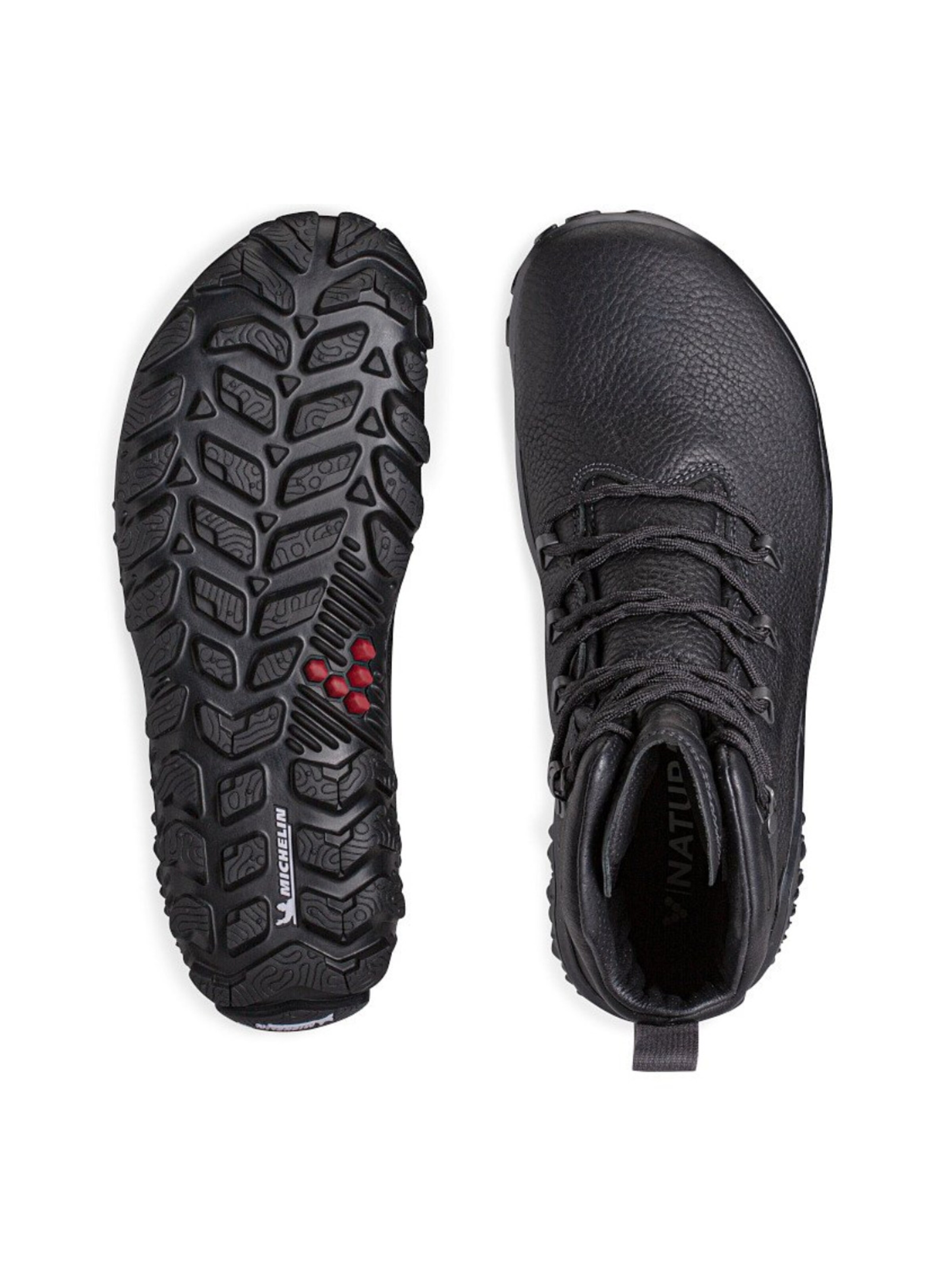 Boots 'TRACKER FOREST ESC' di Vivo Barefoot in nero