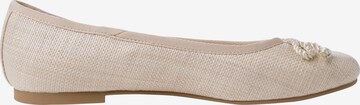 TAMARIS Ballet Flats in Beige