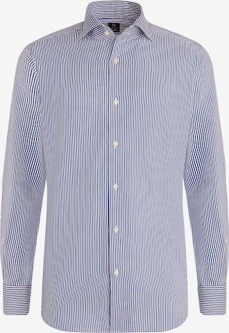 Boggi Milano Regular Fit Businesskjorte i blå: forside