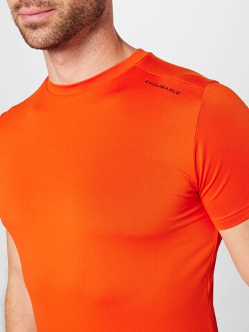 ENDURANCE Performance Shirt 'Hubend' in Orange