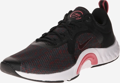 NIKE Sports shoe 'Renew In-Season' in Pink / Bordeaux / Black / White, Item view