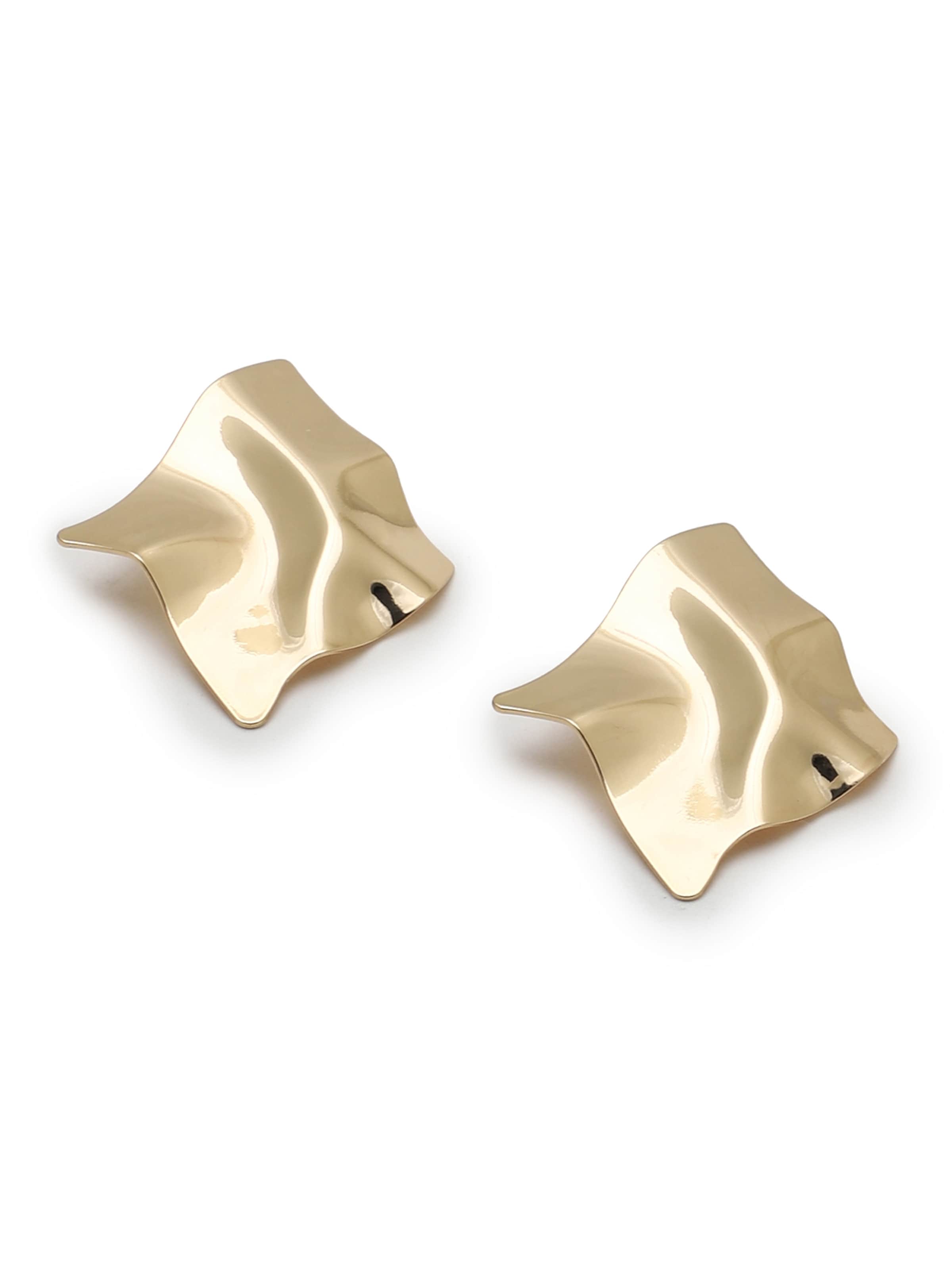 SOHI Kõrvarõngas, värv Kuld: eest vaates