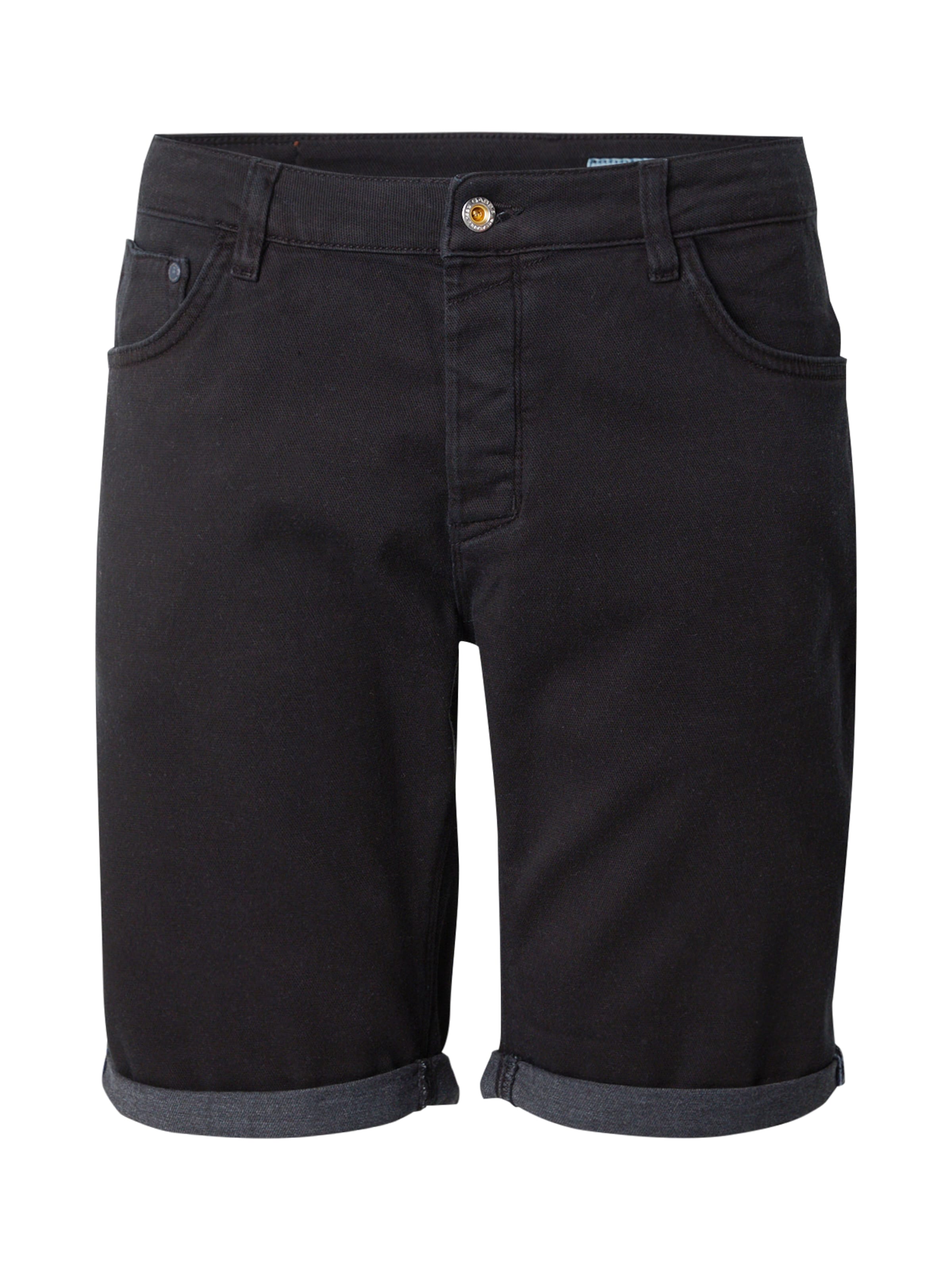 juoda GABBA Standartinis Džinsai 'Jason Sanza': priekis